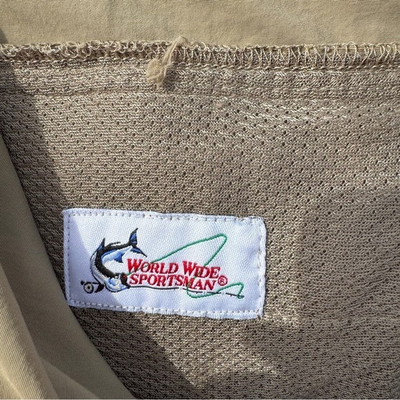 Tan and Black Cargo Pants size 36x34. Hiking,camping,fishing - Picture 8 of 9